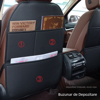 Husă de protecție pentru spătarul banchetei din spate auto, anti-șoc, pad anti-murdarire, Four Seasons, universal, antiderapant, accesorii interioare auto
