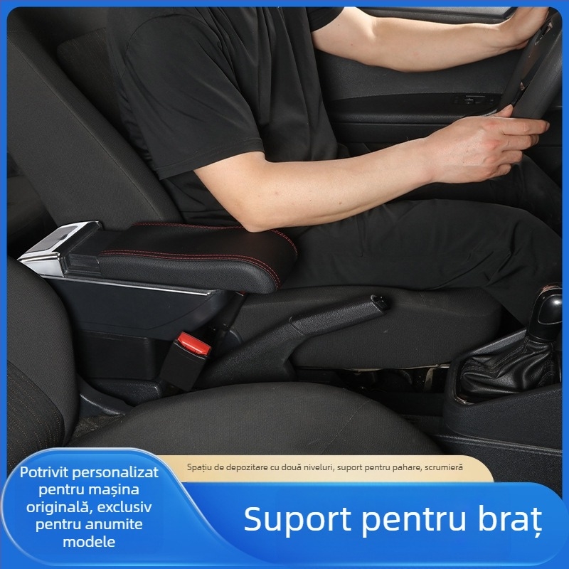 Potrivit pentru cotiera Renault Kaptur, cutie de depozitare pentru cotiera centrală auto Renault, accesorii speciale de export