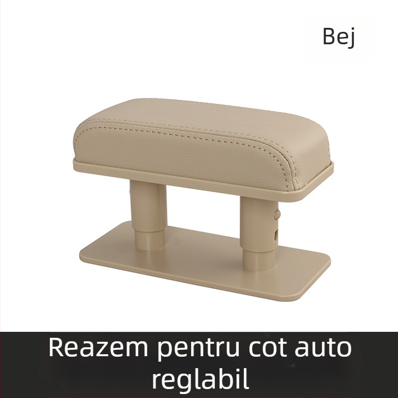 Furnizare directă din fabrică, cotiera auto, cotiera stânga, suport universal din piele, cotiera centrală, cotiera transfrontalieră