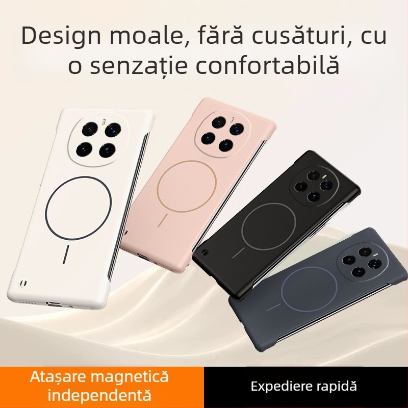 Carcasă de telefon mobilă moale, fără margini, potrivită pentru Honor Magic7Pro, nouă carcasă magnetică Magic6, ultra-subțire, mată Gtpro