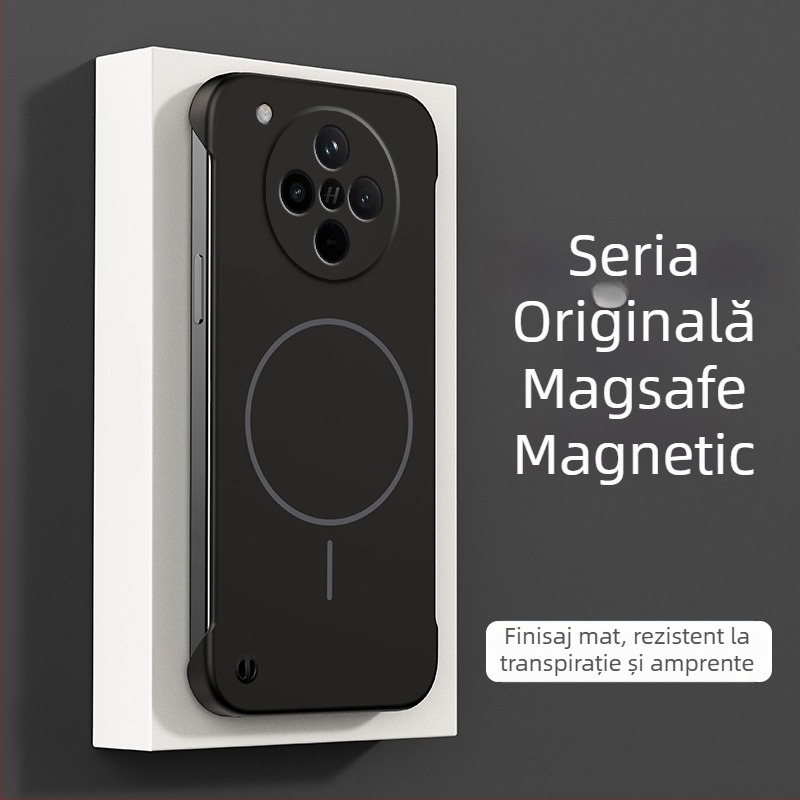 Carcasă de telefon mobilă moale, fără margini, potrivită pentru Honor Magic7Pro, nouă carcasă magnetică Magic6, ultra-subțire, mată Gtpro