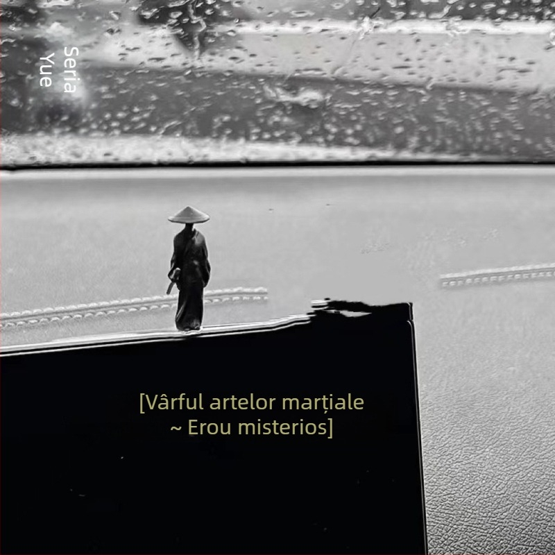 2025 Jianghu Love Chivalrous Decor de consolă laterală pentru geam auto Jianghu Stil antic Vindecător Decorațiune interioară auto