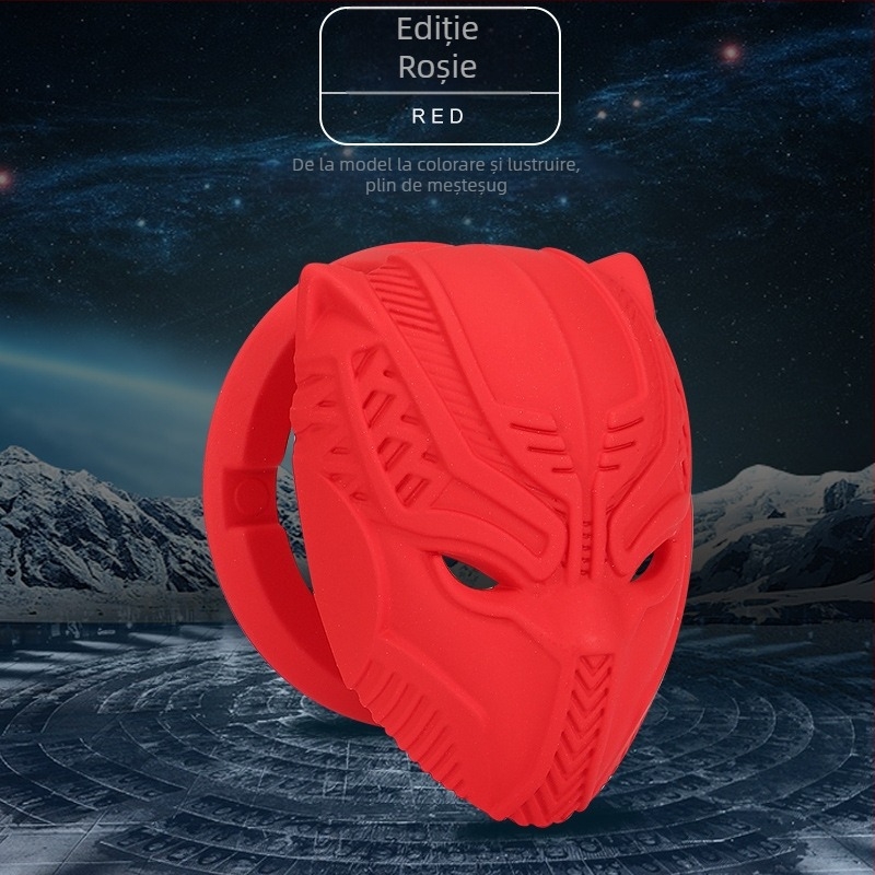 Autocolant decorativ pentru mașina Panther, cu un singur buton de pornire, capac protector, autocolante decorative interioare, inel de aprindere universal, accesorii interioare auto