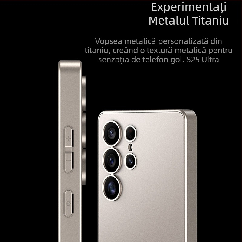 Husa de telefon pentru Samsung S25Ultra, cu aspect de piele, simulare carcasă de protecție pentru Galaxy S24 S23