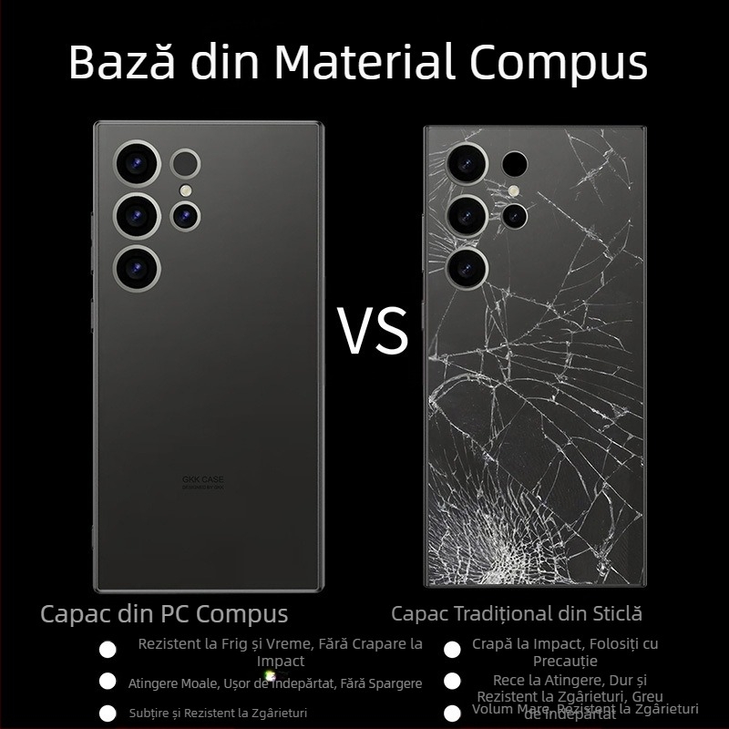 Husa de telefon pentru Samsung S25Ultra, cu aspect de piele, simulare carcasă de protecție pentru Galaxy S24 S23