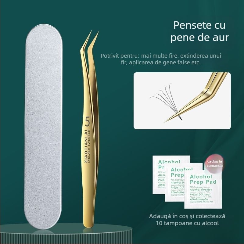 Cadouri de comerț exterior, pensete pentru gene false, altoire, un set complet de instrumente, generație de cadouri pentru profesori de gene de înaltă calitate