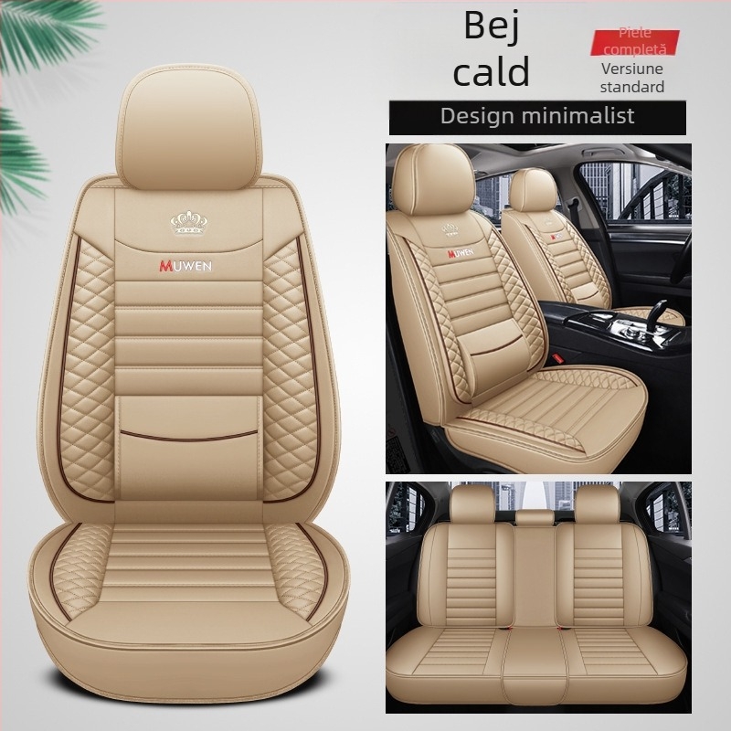 Husă de pernă pentru geantă integrală din piele, universală Four Seasons, cu talie fixă și aripi, din piele naturală, magazin de fabrică