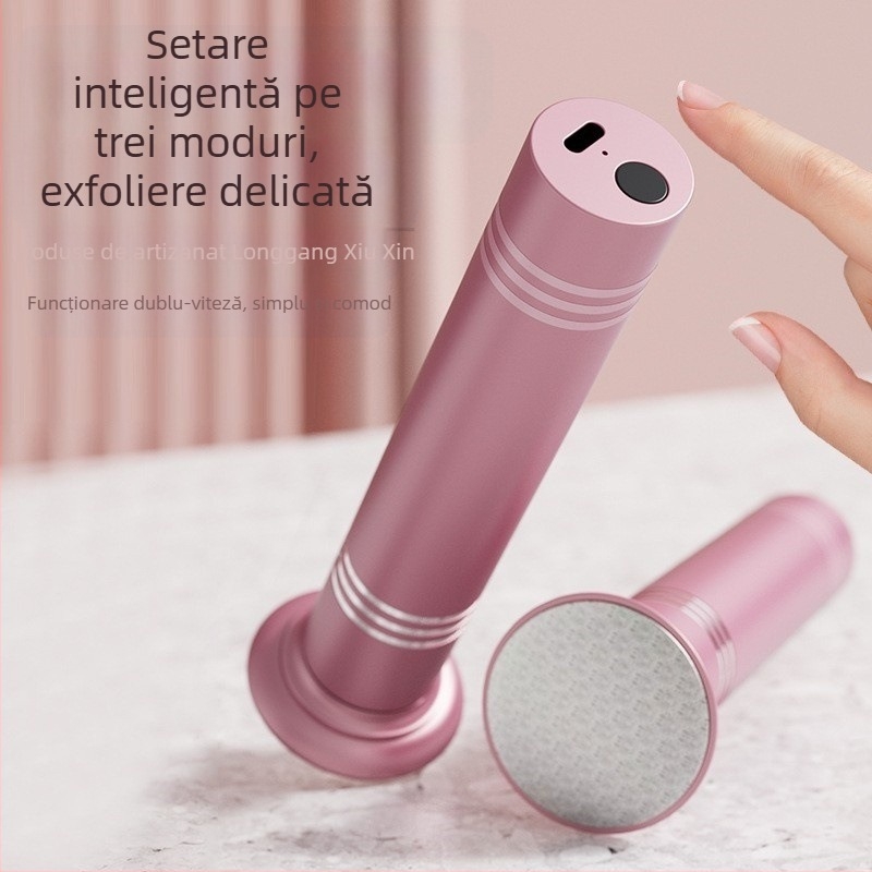 Mașină de râșnit electrică pentru picioare, vânzare transfrontalieră, artefact de măcinare a pielii complet automat, aparat de ras două în unu pentru îndepărtarea pielii moarte și a bătăturilor, mașină de râșnit pentru picioare