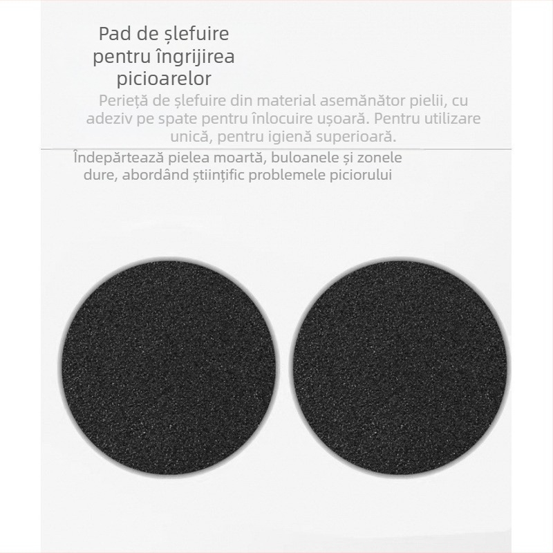 Mașină de râșnit electrică pentru picioare, vânzare transfrontalieră, artefact de măcinare a pielii complet automat, aparat de ras două în unu pentru îndepărtarea pielii moarte și a bătăturilor, mașină de râșnit pentru picioare