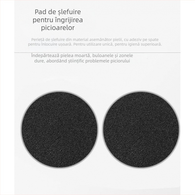 Mașină de râșnit electrică pentru picioare, vânzare transfrontalieră, artefact de măcinare a pielii complet automat, aparat de ras două în unu pentru îndepărtarea pielii moarte și a bătăturilor, mașină de râșnit pentru picioare