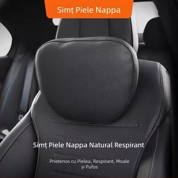Potrivit pentru Nappa Mercedes-Benz Original același stil pernă lombară suport gât auto tetiera E-Class Glcgls pernă scaun