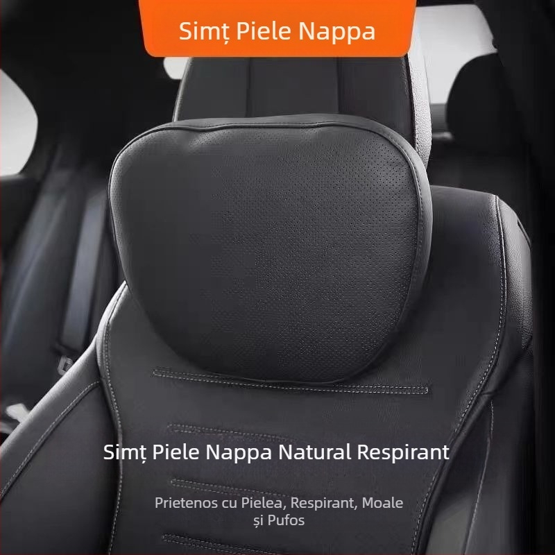 Potrivit pentru Nappa Mercedes-Benz Original același stil pernă lombară suport gât auto tetiera E-Class Glcgls pernă scaun