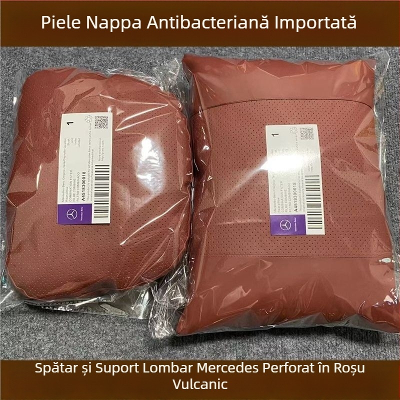 Potrivit pentru Nappa Mercedes-Benz Original același stil pernă lombară suport gât auto tetiera E-Class Glcgls pernă scaun