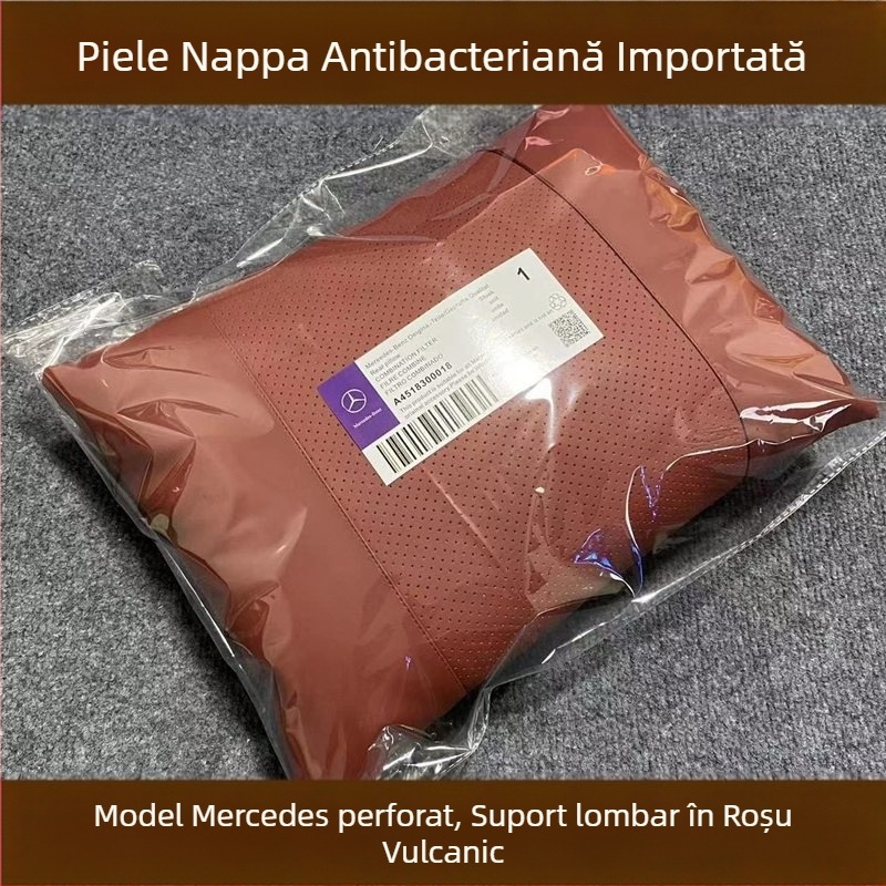 Potrivit pentru Nappa Mercedes-Benz Original același stil pernă lombară suport gât auto tetiera E-Class Glcgls pernă scaun