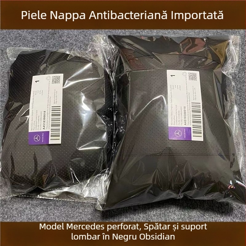 Potrivit pentru Nappa Mercedes-Benz Original același stil pernă lombară suport gât auto tetiera E-Class Glcgls pernă scaun