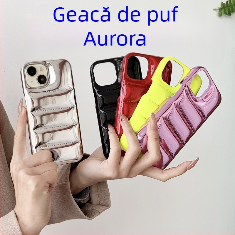 Husă de telefon Aurora, model nou, 2024, pentru Apple 15promax, simplă, 14, culoare uni, 12, trend, 11
