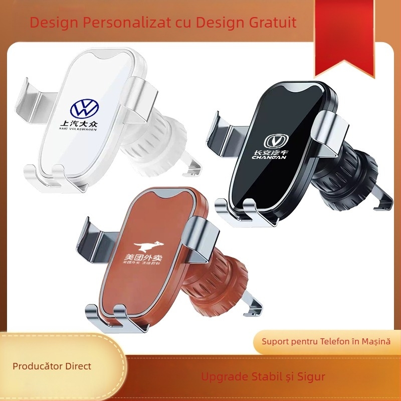 Suport auto personalizat cu logo, suport universal special pentru încărcare wireless, cadouri mici pentru evenimente creative personalizate