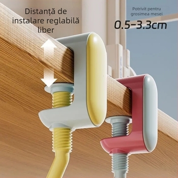 Cârlig pentru ghiozdan, gânditor, rață, student, birou, cârlig lateral pentru geantă, fără adeziv, fără autocolant, detașabil, portabil, cârlig pentru geantă