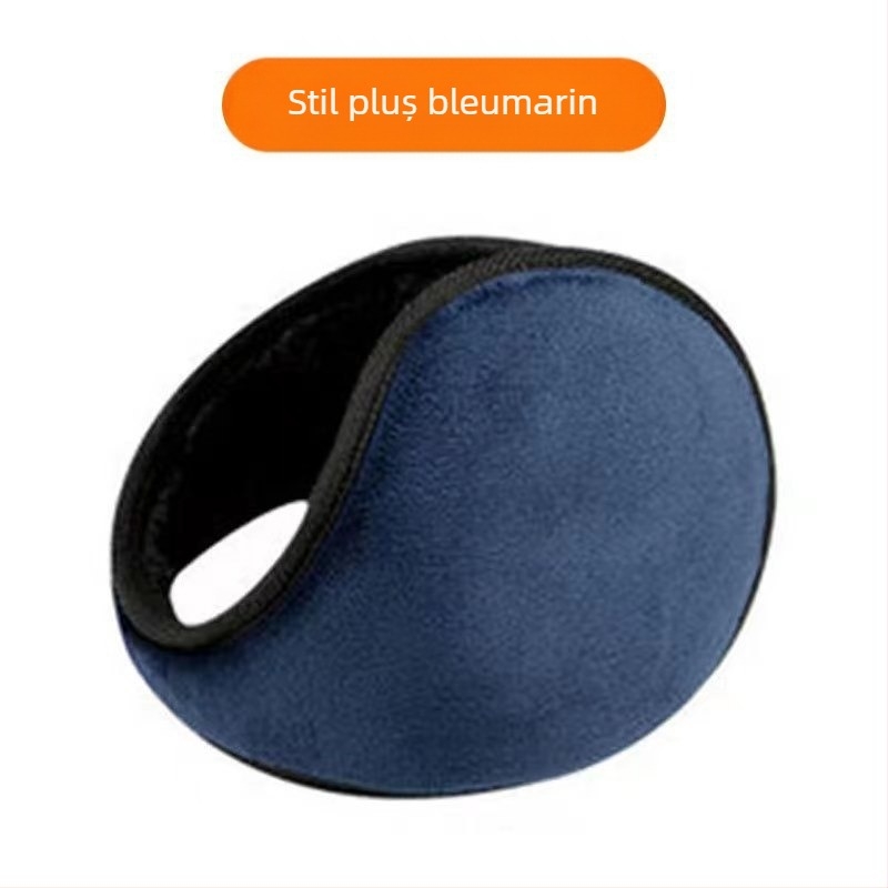 Căști pentru urechi, căști de pluș pentru bărbați și femei, iarna, spate, purtând căptușeală caldă pentru urechi, îngroșată, mare