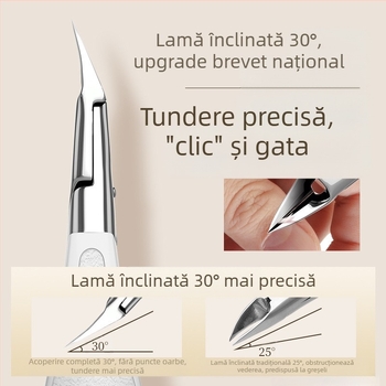 Unghiere simple, unghiere speciale pentru șanțul unghiilor, unghiere potrivite, instrumente pentru pedichiură oblică, unghiere pentru olecranon