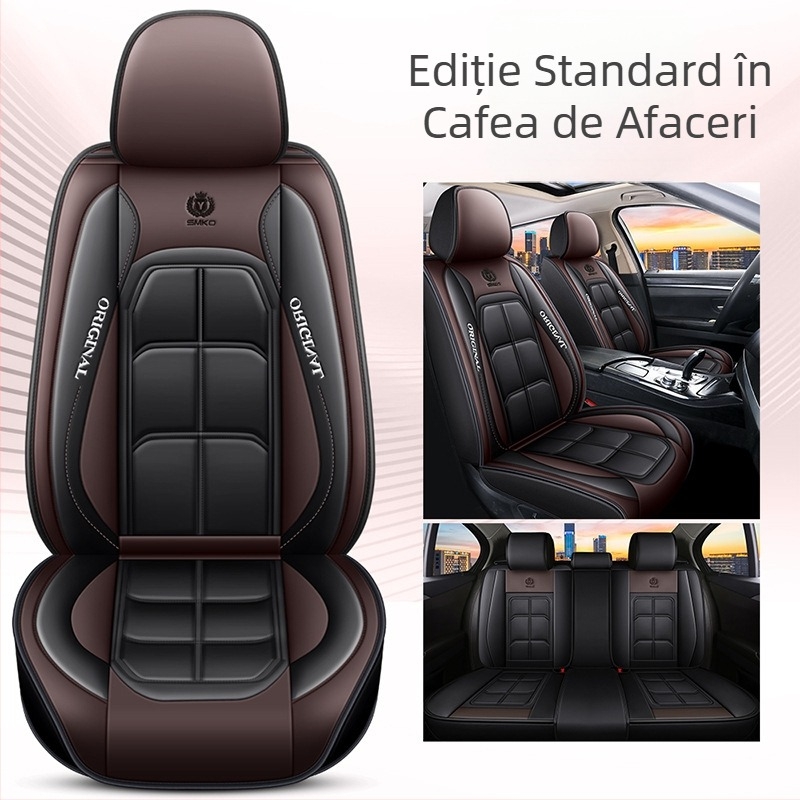 Pernă auto pentru scaunul abdominal, husă all-inclusive, pentru patru anotimpuri, universală, rezistentă la uzură și murdărie, sursă de bunuri din fabrică, comerț exterior Amazon