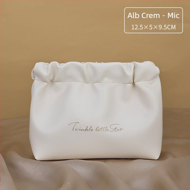 Geantă cosmetică portabilă de lux franceză nouă, ușoară, de călătorie, portabilă, de mare valoare, de mare capacitate, pentru depozitarea cosmeticelor