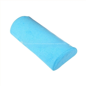 Produse de comerț exterior, prosop de unghii, pernă de mână semicerc, pernă de mână din pânză semicerc, detașabilă și lavabilă, pernă de mână monocromă, multicoloră, opțional