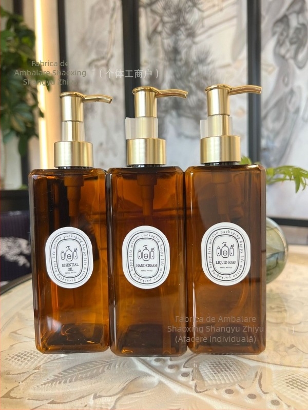 Victoria's Secret Haze Blue 250ml Loțiune pătrată Sticlă de schimb Ulei de masaj pentru salon de înfrumusețare hotelieră de înaltă calitate Lapte esențial