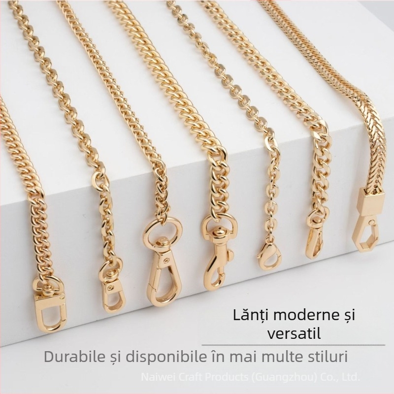 Lanț de geantă accesorii lanț de geantă cumpărați o singură geantă curea de schimb sub braț curea de umăr lanț metalic de înaltă calitate umăr crossbody geantă lanț