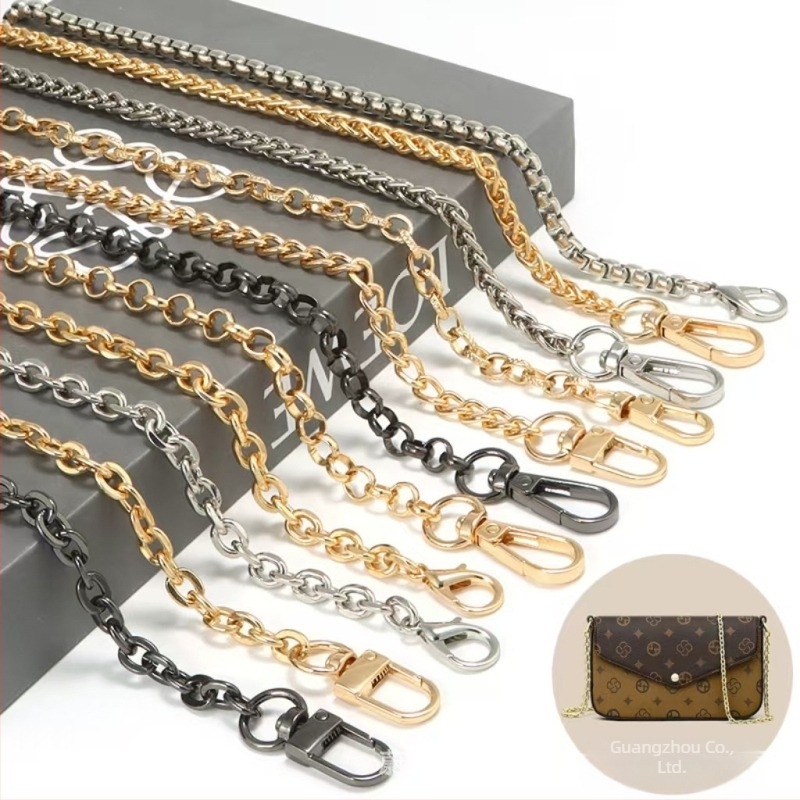 Lanț de geantă accesorii lanț de geantă cumpărați o singură geantă curea de schimb sub braț curea de umăr lanț metalic de înaltă calitate umăr crossbody geantă lanț