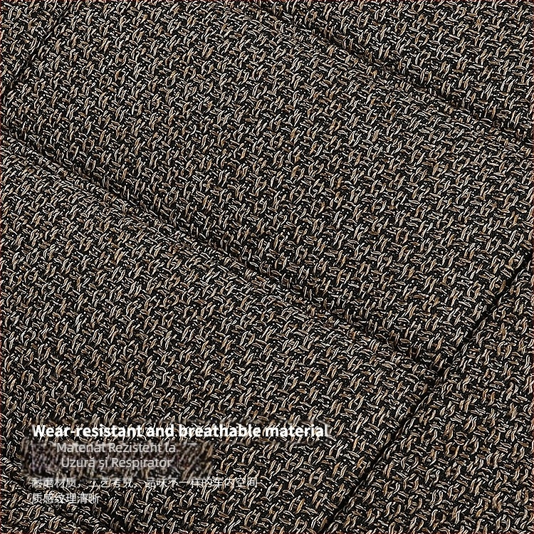 Pernă pentru scaun auto, universală pentru toate anotimpurile, husă de scaun all-inclusive nouă de vară, pernă pentru scaun auto din material textil de in, husă pentru scaun complet înconjurată