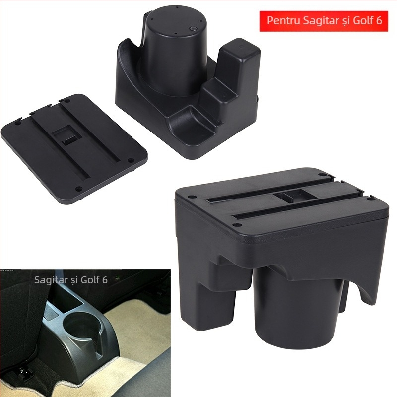 Aplicabil pentru cotiera Volkswagen Sagitar 07-11, cutie de depozitare pentru cotiera centrală veche Golf 6, modificare accesorii