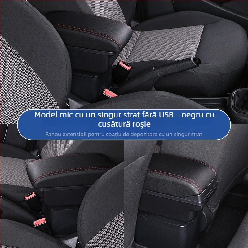 Aplicabil pentru cotiera Volkswagen Sagitar 07-11, cutie de depozitare pentru cotiera centrală veche Golf 6, modificare accesorii
