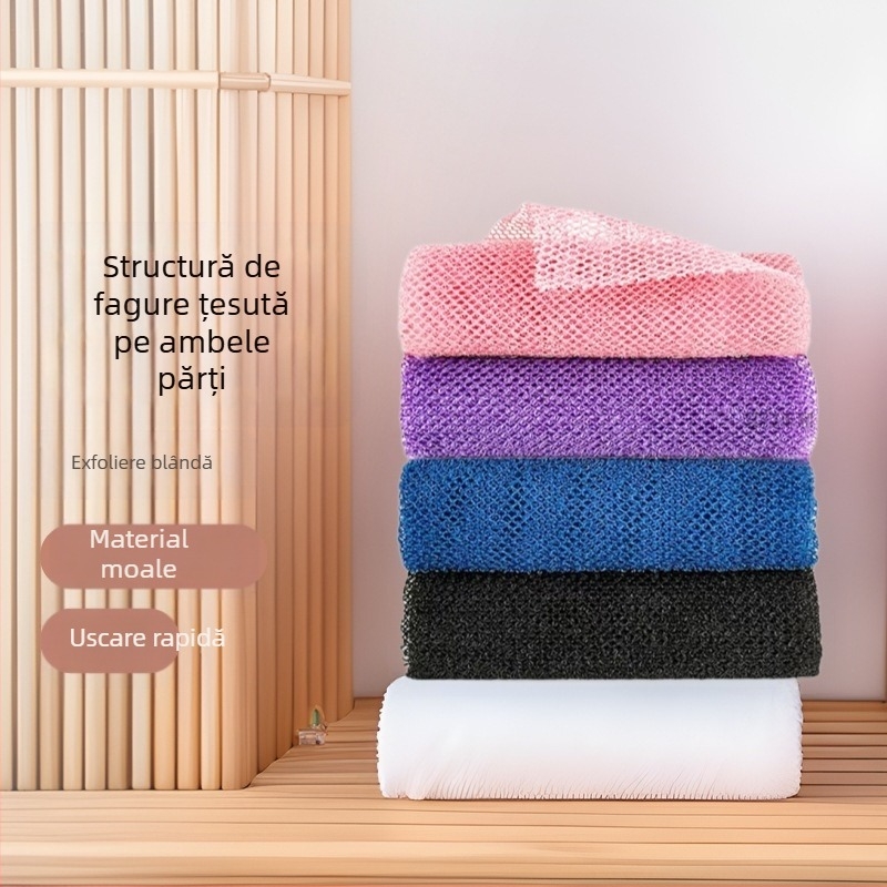 Prosop de frecare cu explozii transfrontaliere, prosop de saună, bandă de baie, flori de baie pentru bărbați, prosop de frecare, bandă de frecare cu artefacte spumante
