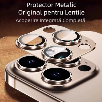 Folie de lentilă Apple 16Promax, autocolant pentru camera spate a iPhone 16, plus inel metalic pentru lentilă, folie cu acoperire completă