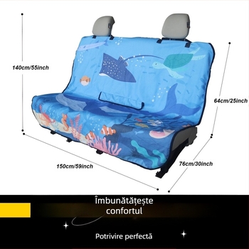 Husă pentru scaun spate sport, impermeabilă, rezistentă la transpirație, imprimată transfrontalieră, antiderapantă, pentru yoga, pernă rezistentă la pete