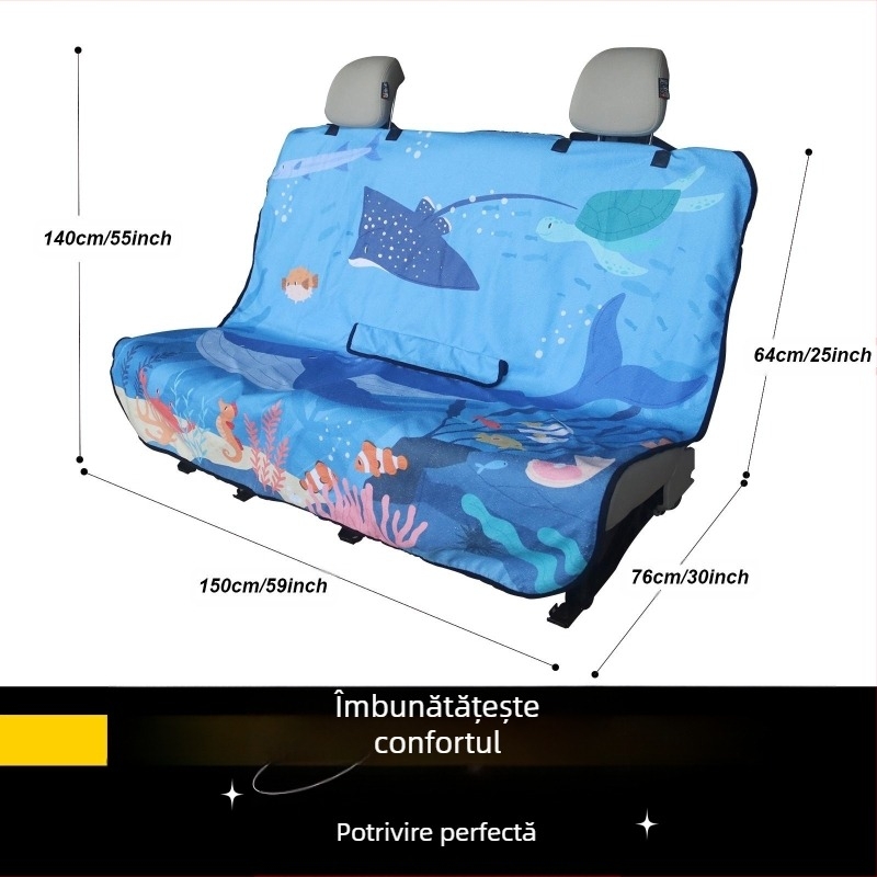 Husă pentru scaun spate sport, impermeabilă, rezistentă la transpirație, imprimată transfrontalieră, antiderapantă, pentru yoga, pernă rezistentă la pete