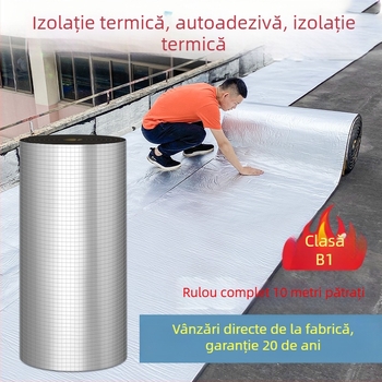 Izolație acoperiș bumbac rezistent la temperaturi ridicate, pânză ignifugă, acoperiș, folie izolatoare pentru tavan, cameră de soare, placă izolatoare autoadezivă pentru acoperiș