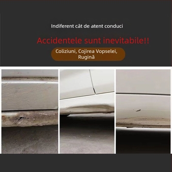Bandă anti-coliziune universală pentru caroserie, caroserie autoadezivă, pentru zgârieturi, depresiune, acoperire cu zgârieturi ruginite