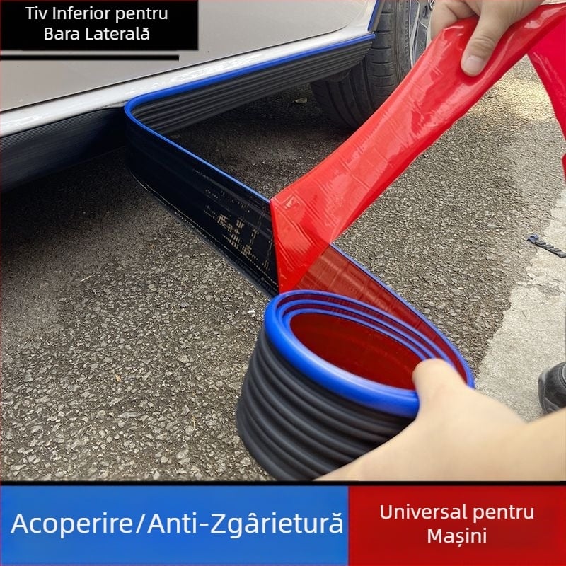 Bandă anti-coliziune universală pentru caroserie, caroserie autoadezivă, pentru zgârieturi, depresiune, acoperire cu zgârieturi ruginite