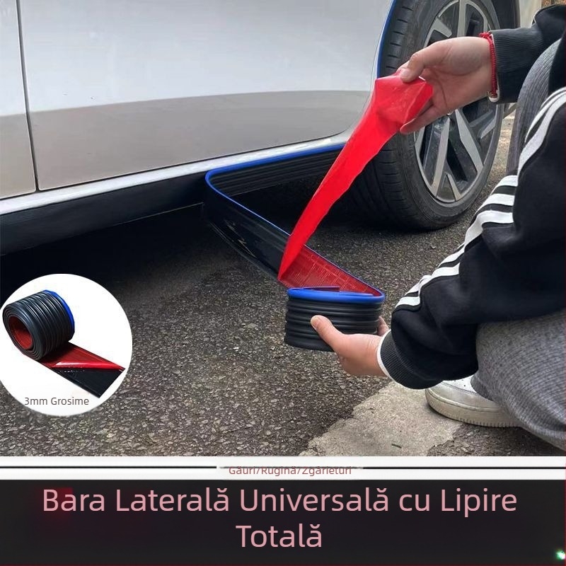 Bandă anti-coliziune universală pentru caroserie, caroserie autoadezivă, pentru zgârieturi, depresiune, acoperire cu zgârieturi ruginite