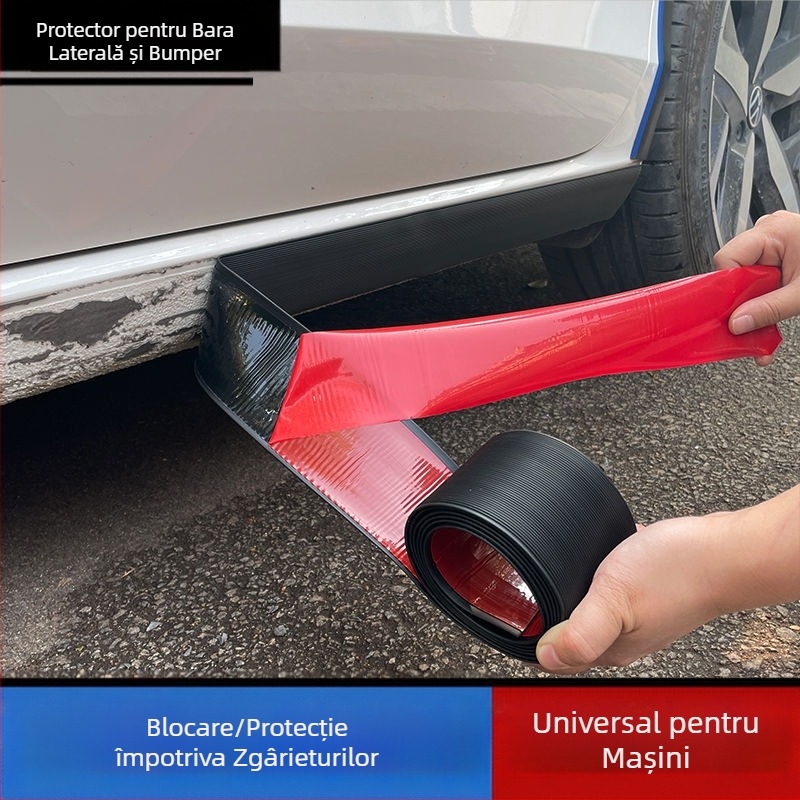 Bandă anti-coliziune universală pentru caroserie, caroserie autoadezivă, pentru zgârieturi, depresiune, acoperire cu zgârieturi ruginite