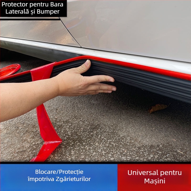 Bandă anti-coliziune universală pentru caroserie, caroserie autoadezivă, pentru zgârieturi, depresiune, acoperire cu zgârieturi ruginite