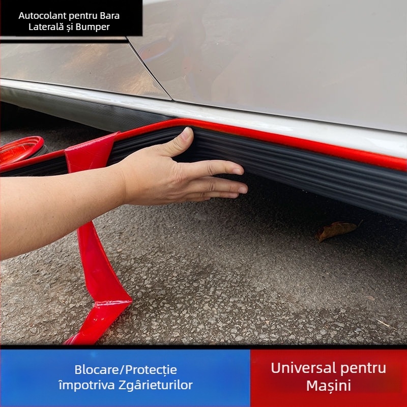 Bandă anti-coliziune universală pentru caroserie, caroserie autoadezivă, pentru zgârieturi, depresiune, acoperire cu zgârieturi ruginite
