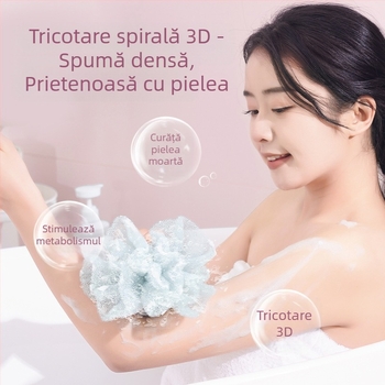 Yuesijia, en-gros, minge de baie elastică, bandă de tragere înapoi, prosop de baie două în unu, prosop de baie de mare valoare, noroi nedureros