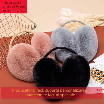 Căști antifonice Heattech, Căști antifonice de iarnă, Pernițe de urechi din pluș, Căști antifonice de iarnă, Încălzitoare de urechi pentru bărbați, Căști antifonice pentru adulți și femei, en-gros