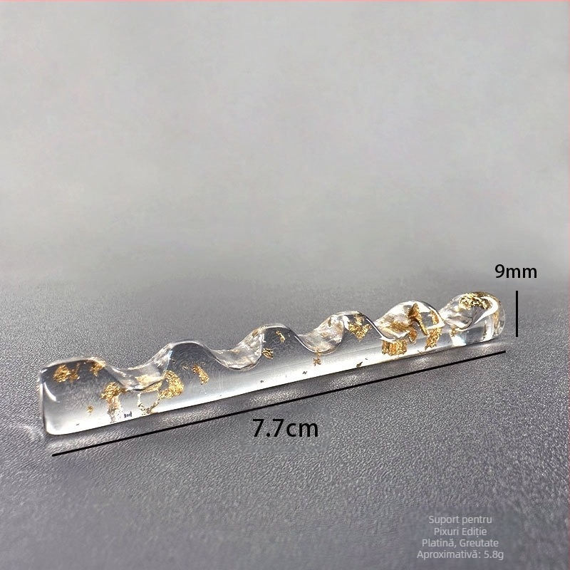 Stil japonez simplu Nail Art stilou suport fototerapie stilou pictat stilou desktop depozitare rack instrument multi-grilă cristal rășină 5-grilă rack