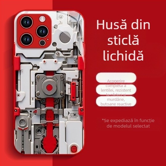 Carcasă de telefon pentru bărbați, potrivită pentru Apple 17, model nou, 16Plus, sticlă 13, acoperire completă, 12Mini, carcasă de protecție 11/X, model popular