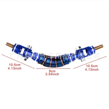 Thailanda, vânzare fierbinte, mâner de acoperiș modificat pentru mașini de curse, interior din aliaj de aluminiu, cârlig albastru copt, mâner decorativ pentru cotiera