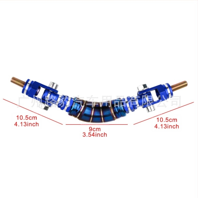 Thailanda, vânzare fierbinte, mâner de acoperiș modificat pentru mașini de curse, interior din aliaj de aluminiu, cârlig albastru copt, mâner decorativ pentru cotiera